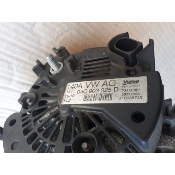 Volkswagen Golf VI-Passat-Touran generátor 140A