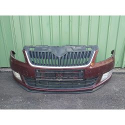   Skoda Fabia II-Roomster 2010- első lökhárító komplett ködlámpás