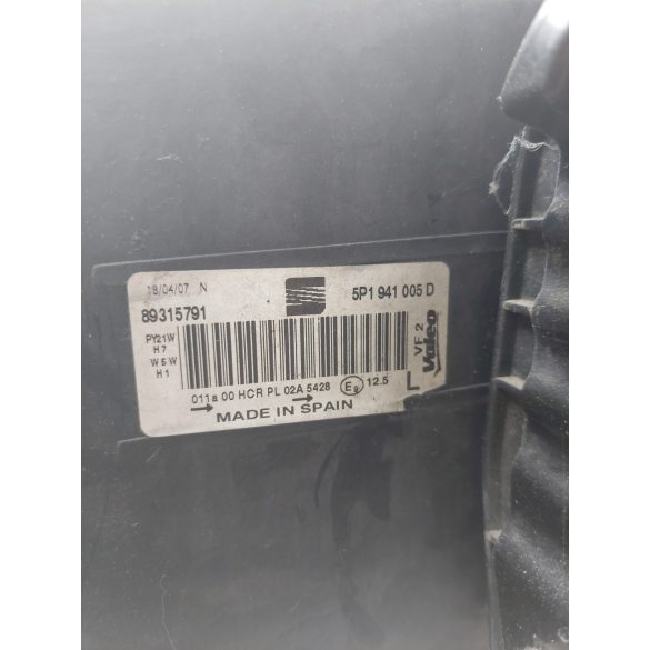 Seat Leon-Altea fényszóró bal