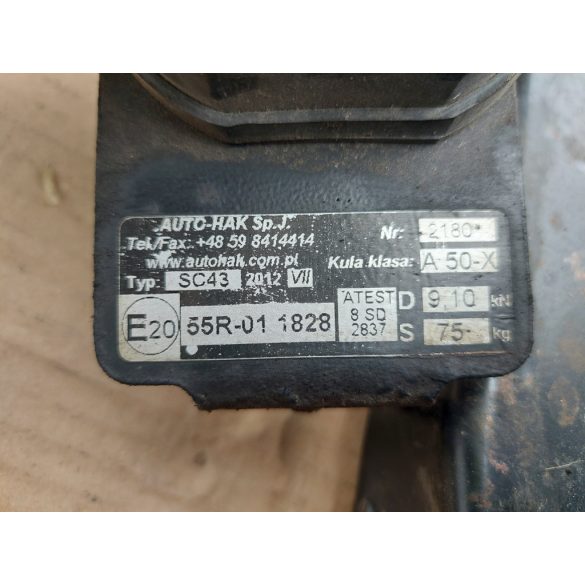 Seat Altea-Leon-Toledo vonóhorog