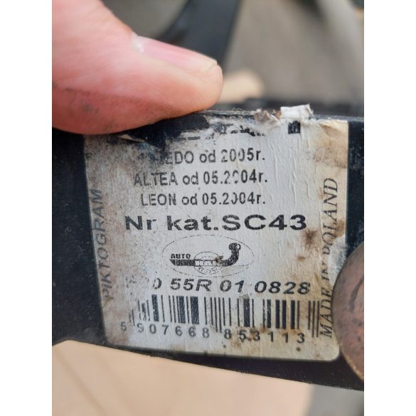 Seat Altea-Leon-Toledo vonóhorog