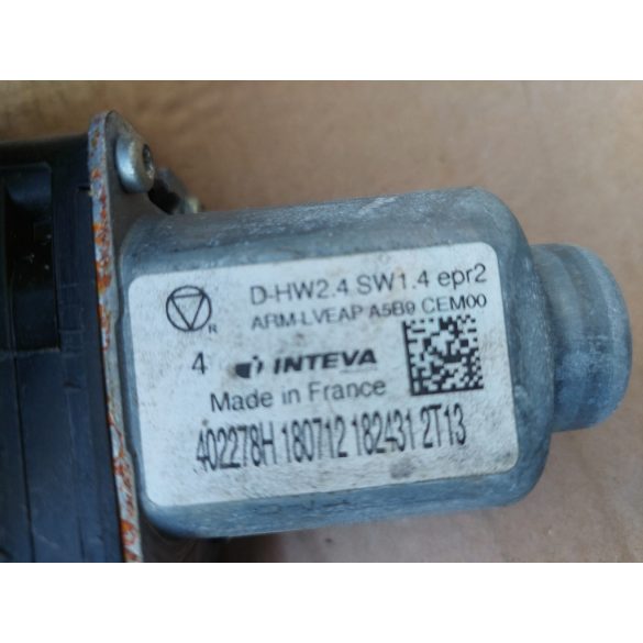 Citroen C4 II ablakemelő motor jobb hátsó